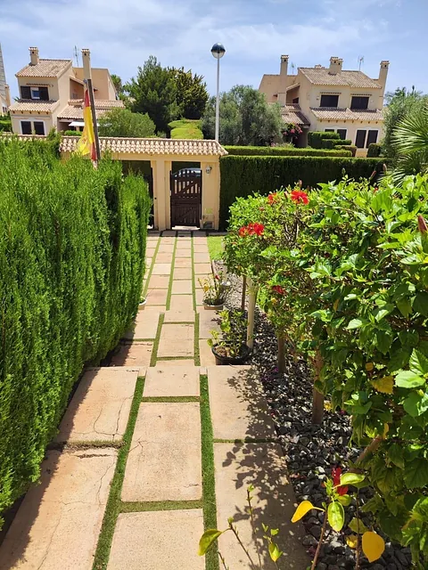 Girasoles Jardineros jardín con flores